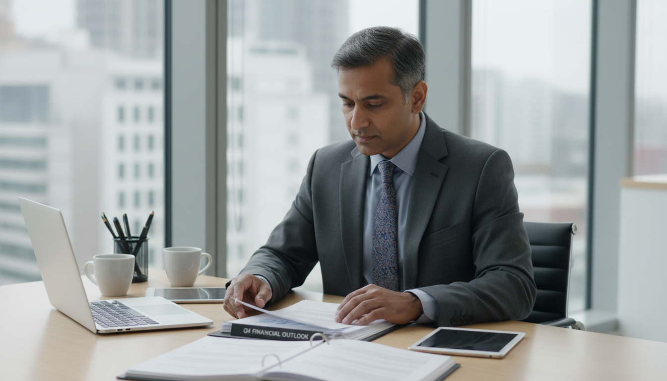 Финансовый управляющий анализирует документы о банкротстве